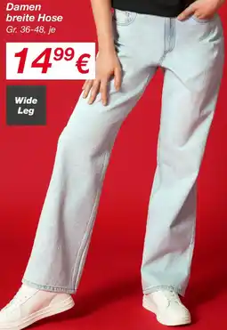 KiK Damen breite Hose Angebot