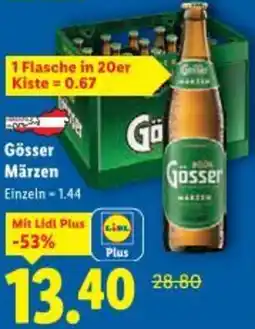 Lidl Gösser Märzen Angebot