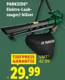 Lidl Parkside elektro-laub- sauger/-bläser Angebot