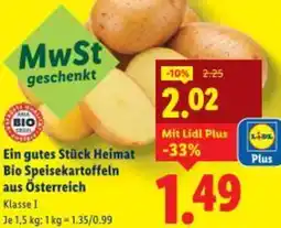 Lidl Bio Speisekartoffeln Angebot