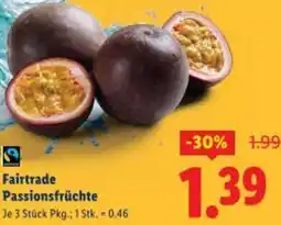 Lidl Fairtrade Passionsfrüchte Angebot