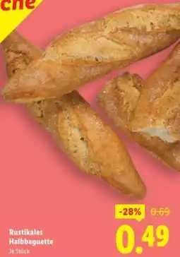 Lidl Rustikales Halbbaguette Angebot