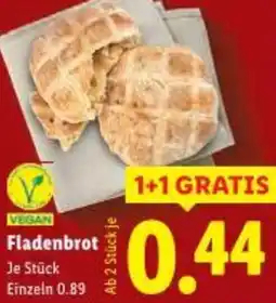 Lidl VEGAN Fladenbrot Angebot