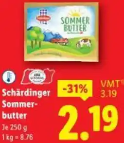 Lidl Schärdinger Sommer- butter Angebot