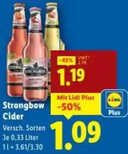 Lidl Strongbow Cider Angebot