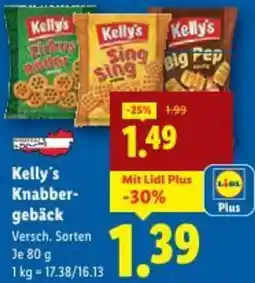 Lidl Kelly's Knabber- gebäck Angebot