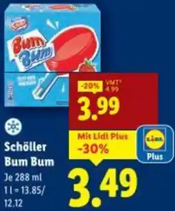 Lidl Schöller Bum Bum Angebot