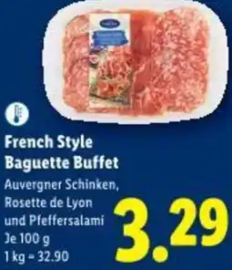 Lidl French Style Baguette Buffet Angebot