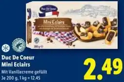 Lidl Duc De Coeur Mini Eclairs Angebot