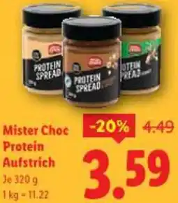 Lidl Mister Choc Protein Aufstrich Angebot
