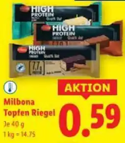 Lidl Milbona Topfen Riegel Angebot
