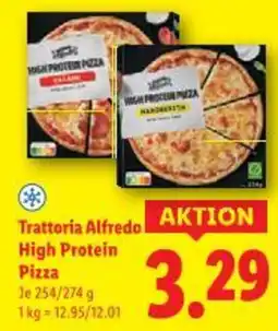Lidl Trattoria Alfredo High Protein Pizza Angebot