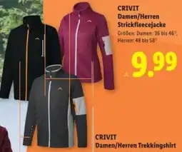 Lidl CRIVIT Damen/Herren Trekkingshirt Angebot
