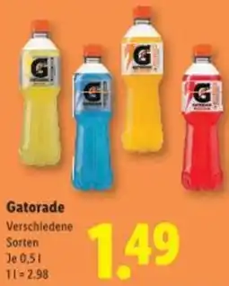 Lidl Gatorade Angebot