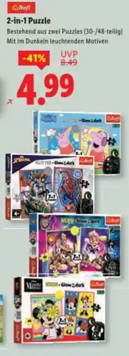 Lidl 2-in-1 Puzzle Angebot