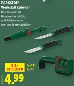 Lidl PARKSIDE Werkstatt Zubehör Angebot