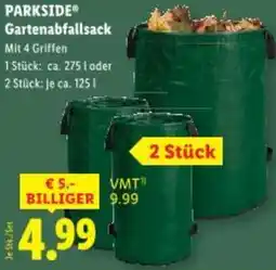 Lidl Parkside Gartenabfallsack Angebot