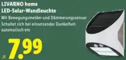 Lidl Livarno home LED-Solar-Wandleuchte Angebot