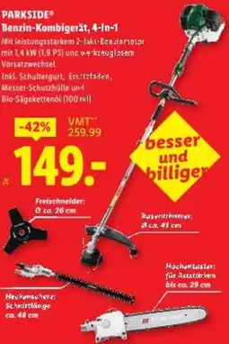 Lidl Parkside Benzin-Kombigerät Angebot
