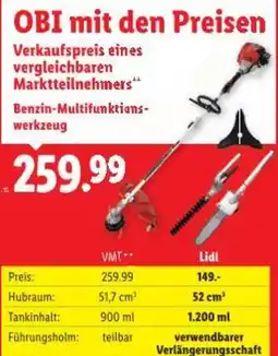 Lidl Benzin-Multifunktions- werkzeug Angebot