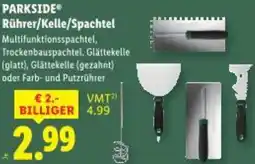 Lidl Parkside Rührer/Kelle/Spachtel Angebot