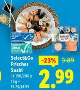 Lidl Select&Go Frisches Sushi Angebot