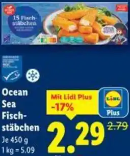 Lidl Ocean Sea Fisch- stäbchen Angebot