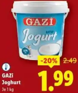 Lidl GAZİ Joghurt Angebot