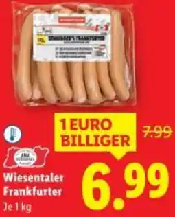 Lidl Wiesentaler Frankfurter Angebot