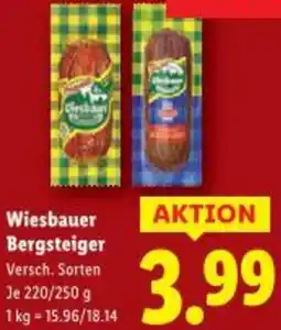Lidl Wiesbauer Bergsteiger Angebot