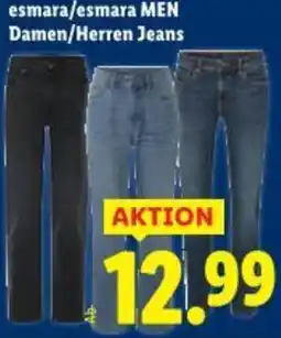 Lidl esmara/esmara MEN Damen/Herren Jeans Angebot