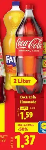 Lidl Coca Cola Limonade Angebot