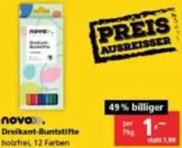 Pagro Diskont nova Dreikant-Buntstifte Angebot