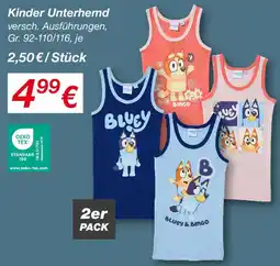 KiK Kinder Unterhemd Angebot
