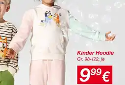 KiK Kinder Hoodie Angebot
