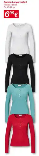 KiK Damen Langarmshirt Angebot