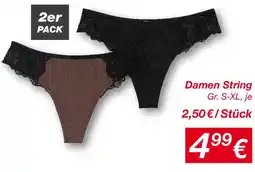 KiK Damen String Angebot
