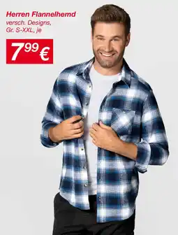 KiK Herren Flannelhemd Angebot