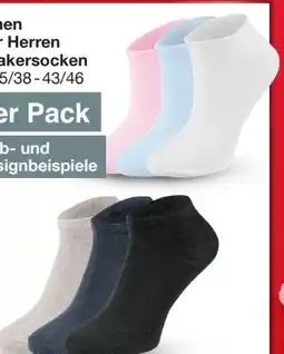 Woolworth Damen Sneakersocken Angebot