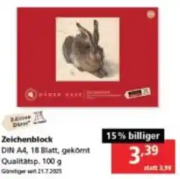 Pagro Diskont Zeichenblock Angebot