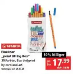 Pagro Diskont Fineliner point 88 Big Box Angebot