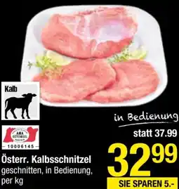 Maximarkt Österr. Kalbsschnitzel Angebot