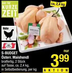 Maximarkt S-BUDGET Österr. Maishendl Angebot