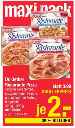 Maximarkt Dr. Oetker Ristorante Pizza Angebot