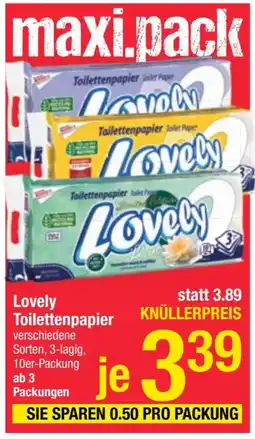 Maximarkt Lovely Toilettenpapier Angebot