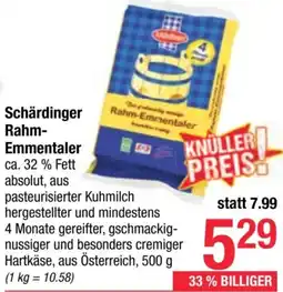 Maximarkt Schärdinger Rahm-Emmentaler Angebot