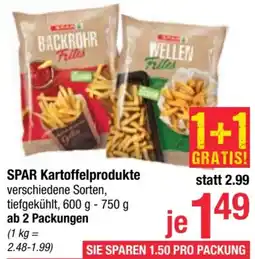 Maximarkt SPAR Kartoffelprodukte Angebot