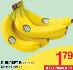Maximarkt S-BUDGET Bananen Angebot