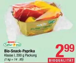 Maximarkt Bio Snack Paprika Angebot