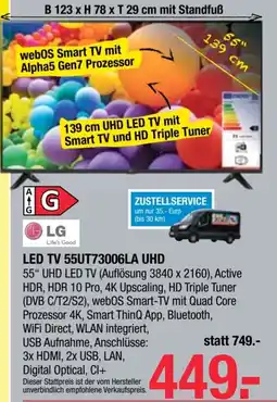 Maximarkt LG LED TV 55UT73006LA UHD Angebot